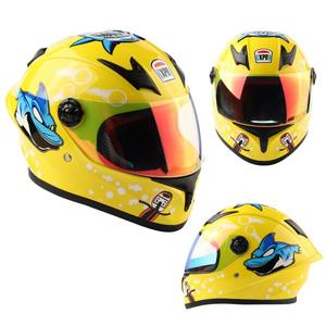 Factory Kids Bike Helmet con lentes de color para <span class=keywords><strong>pedal</strong></span> Scooter, motocicleta, ATV, Quad Bike, adecuado para edades 3-10 - Product Image 5