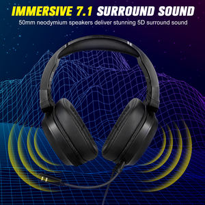 Écouteurs USB S22 pour ordinateur, casque téléphonique à suppression de bruit, écouteurs pour ordinateur portable avec micro pour PS4 PS5 téléphones - Product Image 4