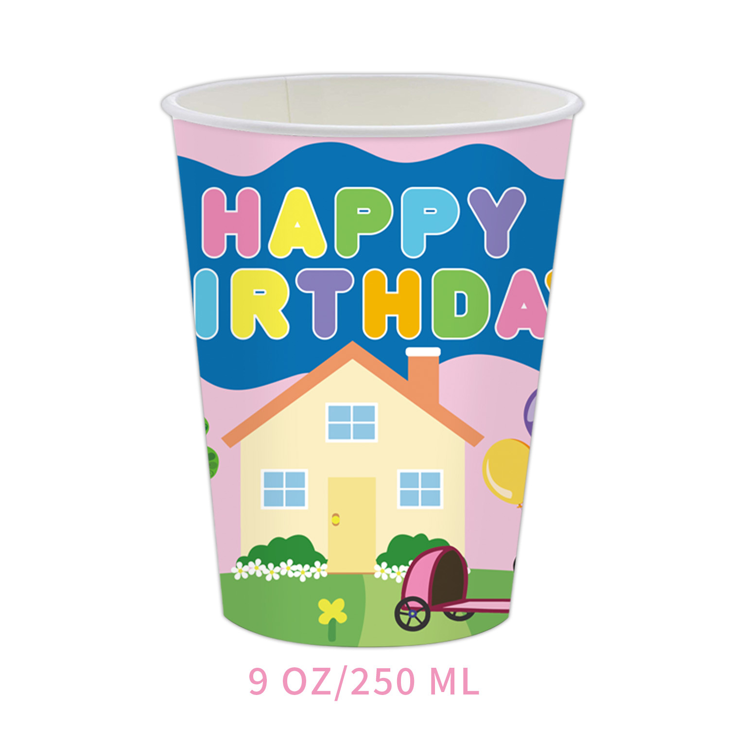 Tasse rose * 10 pièces