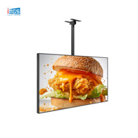 Affichage numérique LCD à montage au plafond 32/65 pouces, écran publicitaire Android pour centre commercial, panneau de menu