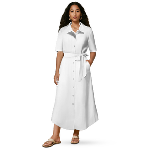 Fornitore di <span class=keywords><strong>vestiti</strong></span> nuovi arrivi con marchio personalizzato elegante autunno Casual abito <span class=keywords><strong>da</strong></span> donna a maniche corte stampato polinesiano - Product Image 4