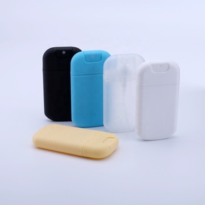 Vuoto 20ML 30ML disinfettante per le mani in plastica PP portatile tascabile profumo disinfettante tipo di dimensioni flacone Spray ricaricato con carta di credito piatta - Product Image 2