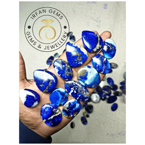 AAA Grade Afghanite pierre précieuse en vrac Cabochons bleus de haute qualité Afghanite naturelle taille libre mélange forme pour la fabrication de bijoux pierre - Product Image 5