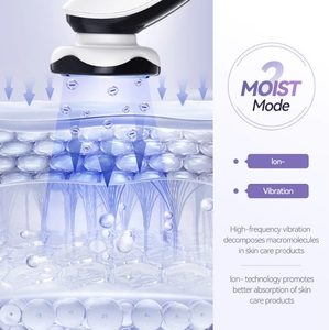 Appareil facial EMS avec massage chauffant par vibration et micro-courant pour les soins de <span class=keywords><strong>la</strong></span> peau <span class=keywords><strong>à</strong></span> <span class=keywords><strong>domicile</strong></span> - Product Image 4