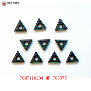 TCMT Miếng Chèn Cacbua Quay Máy Tiện CNC TCMT110204 Màu Phủ Nano Màu Xanh Dương Cho Thép Cứng - Product Image 4