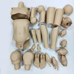 उच्च परिशुद्धता कस्टम राल बीजड गुड़िया शरीर प्रोटोटाइप सेवा वैक्यूम कास्टिंग भागों