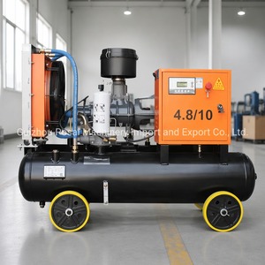 Compresseur d'<span class=keywords><strong>air</strong></span> à vis KAISHAN LGY-4.8/10 avec débit de 4,8 m³/min (170 CFM) et pression de 145 PSI pour utilisation avec <span class=keywords><strong>marteau</strong></span> perforateur - Product Image 2