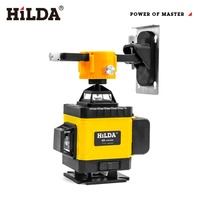 Niveau laser 4D HILDA 16 lignes, outil 360°, niveau laser rotatif 4D 16 lignes
