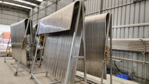 Scaletta 4 gradini durevole in acciaio inossidabile 304/316 per piscina scaletta prezzo all'ingrosso Overflow per piscina - Product Image 4