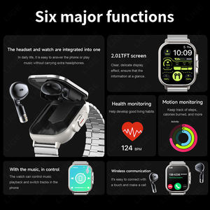 Reloj Inteligente LIGE BWD8 con NFC, Correa de Silicona y Acero Inoxidable, Compatible con iOS, Responde y Realiza Llamadas, Resistente al Agua, Gran Oferta - Product Image 3