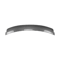 Aileron arrière en ABS noir brillant et motif carbone, adapté aux Mercedes-Benz Classe C W204 C180 C200 2008-2014