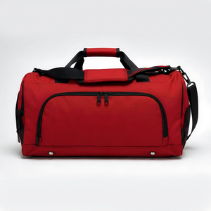 Portable Lightweight Luxury Weekender Outdoor <b>Red</b> Sport High Quality Waterproof Large Capacity <b>Mens</b> Fitness Travel Gym Duffel - Product Image 1