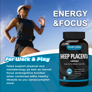 Ausreson Halal Vitamin domba plasenta kapsul Softgel 1000mg suplemen kesehatan domba kapsul lembut Plasenta - Product Image 2