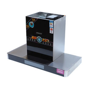 Hotte aspirante intelligente à double extraction supérieure et latérale, grande puissance d'aspiration, nettoyage automatique, détection de fuite de gaz, commande vocale, vente en gros - Product Image 4