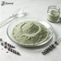 Poudre de fleurs de lavande naturelle séchée et moulue, qualité cosmétique et alimentaire, pour masques, savons, aromathérapie, matière première