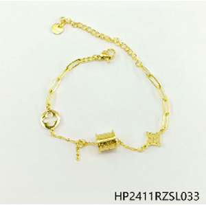 Set di gioielli Vintage per donna oro piatto accessori in acciaio inossidabile per feste o abbigliamento Casual - Product Image 1