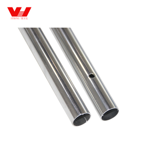 <span class=keywords><strong>Tube</strong></span> en alliage d'aluminium 6063 T5 anodisé, percé sur mesure par CNC, avec services de pliage/soudage/découpe, petit diamètre, forme ronde - Product Image 6