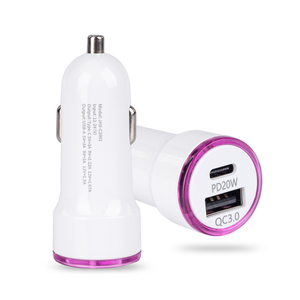 Fivi — chargeur Usb pour voiture rapide quick charge 3.0 PD <span class=keywords><strong>20W</strong></span>, adaptateur allume-cigare pour téléphone <span class=keywords><strong>iPhone</strong></span> et Samsung - Product Image 5