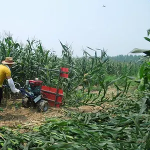 Paddy Weizen Schnitter Binder Maschine Sojabohnen kombinieren Reis Ernte betrieben Mais montiert gezogen Mais Mini Traktor und Harvester