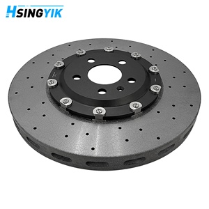 Disque de frein avant en céramique carbone Hsingyik pour <span class=keywords><strong>Audi</strong></span> A4 B9 Avant A5 Sportback <span class=keywords><strong>RS4</strong></span> RS5 Quattro OE 4M0615301AM 375X36MM - Product Image 3