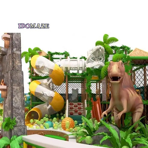 इडो अनुकूलित बच्चे इनडोर डायनासोर खेल मैदान के उपकरण इनडोर मनोरंजन पार्क बच्चों इनडोर खेल क्षेत्र - Product Image 2