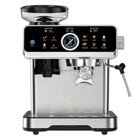 Cafetera Espresso Aifa de 20 Bares, Cafetera Profesional PID, Cafetera Espresso Digital Inteligente con Molinillo