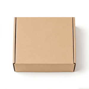 Boîte d'expédition personnalisée en carton ondulé Kraft avec logo imprimé, finition mate, pour solutions d'emballage de bougies et de décoration intérieure - Product Image 3