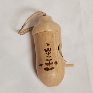 Yeni ahşap kuş evi asılı Mini dekoratif Hummingbird evi rustik açık bahçe - Product Image 3