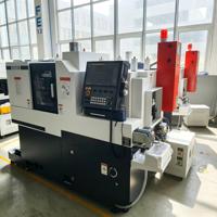 Tour CNC de haute précision SH265 à broche simple/double, tête de fraisage de précision à 2 axes, robuste