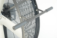 Ventilateur de ventilation rond sur pied, 220V, lames en acier inoxydable, débit d'air élevé, durable, moteur PMSM mobile