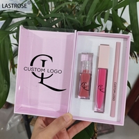 Kit Lèvres Rose Haute Pigmentation 3-en-1 : Rouge à Lèvres Vegan, Gloss et Crayon Contour des Lèvres Retractable – Marque Privée