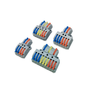 Bloque de Terminales Nuoyifan Serie SPL, Conector de Cable de Conexión Rápida de 2-6 Vías, Instalación por Presión, Material PBT - Product Image 1