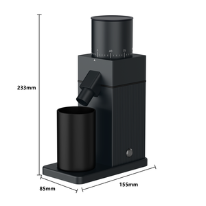 Juego de Regalo al por Mayor, Molinillo de Café Eléctrico Cónico de Alta Calidad 220v-240v para Prensa Francesa Gd-3451-negro, Totalmente Metálico - Product Image 3