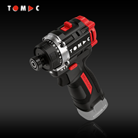 Perceuse-visseuse sans fil TOMAC Pro 16V Li-ion Brushless 1/4" Hex 50Nm certifiée CE pour bricolage et assemblage de meubles