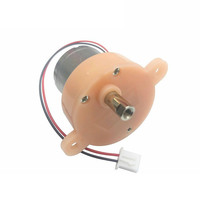 Moteur micro DC silencieux HENGDI 061200 à faible vitesse et couple élevé, cadre 24 mm, pour projecteur ciel étoilé miniature, éclairage de scène, cosmétique