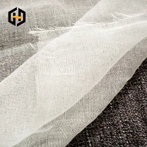 Industrial cotton scrim natural backing laminate scrim flat backing fabrics for table cloth