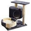 Árbol para Gatos Clásico Pequeño de 2 Niveles con Poste Rascador de Sisal, Cama de Felpa Suave y Condominio con Plataforma de Observación para Gatos de Menos de 5.4 kg - Product Image 3