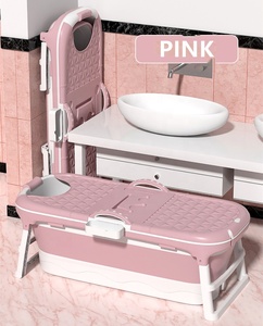 <span class=keywords><strong>Bañera</strong></span> de Hidromasaje Portátil Grande de 150 cm, <span class=keywords><strong>Bañera</strong></span> Plegable de Plástico PP para Adultos - Product Image 3