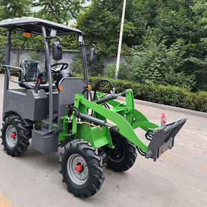 Goedkope prijs mini kleine lader 500kg 600kg hydraulische mini lader 4x4 met CE - Product Image 6