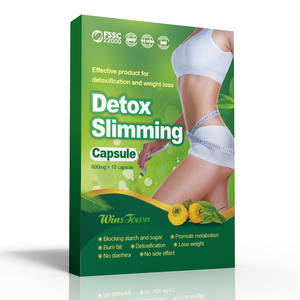 Detoks Slimming Capsule Detoksifikasi Memblokir Pati dan Gula Tanpa Efek Samping - Product Image 1