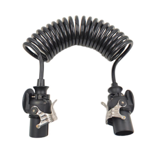 สายไฟรถพ่วงเหล็กกล้าเจ็ดแกน พร้อมปลั๊ก 7 ขา สภาพใหม่ - Product Image 4