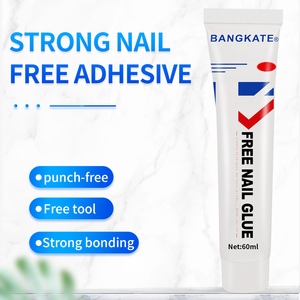 Colle à verre universelle solide sans perçage Adhésif à ongles sans clous pour carreaux muraux spéciaux Portes Fenêtres Crochets - Product Image 2