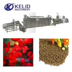 Catfish Carps Koi Floating Fish Feed Making Processing Machine