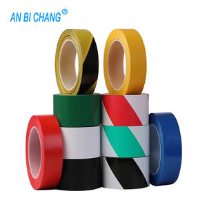 Ruban adhésif en caoutchouc sensible à la pression résistant à la chaleur en PVC, simple face, pour marquage de danger routier - Product Image 5