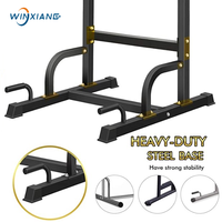 Station de musculation multifonctionnelle Winxiang WX en acier inoxydable pour entraînement à domicile, barre de traction et station de dips, capacité 200 kg, unisexe, garantie 1 an