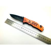 Couteau de poche pliant en acier inoxydable type utilitaire chasse tactique en plein air survie camping