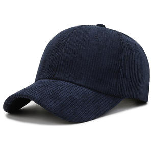 Classic Corduroy Cotton Baseball Caps Unisex Vintage Low Profile <b>Dad</b> <b>Hat</b> With Adjustable Strap With Brass Buckle - Product Image 3