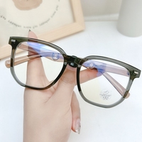 Gafas ópticas cuadradas de lujo Vintage para hombre y mujer, monturas de gafas para ordenador a la moda