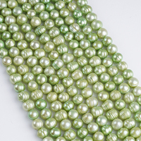 Perles de pomme de terre en perles d'eau douce naturelles en vrac de 10-11 mm pour la fabrication de bijoux
