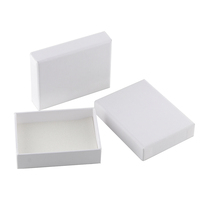 Boîte de rangement pour bijoux en carton, adaptée aux petits accessoires, badges, bracelets, etc. Il peut également servir de boîte cadeau